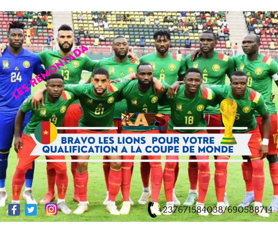 🥰🥳🥳🥳La remontada de ca
🥂 #LionsIndomptables