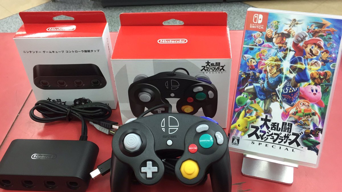 スマブラプレイヤー必見！ ゲームキューブコントローラとSwitch/WiiU用