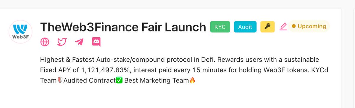 The Web3 Finance Official tweet media