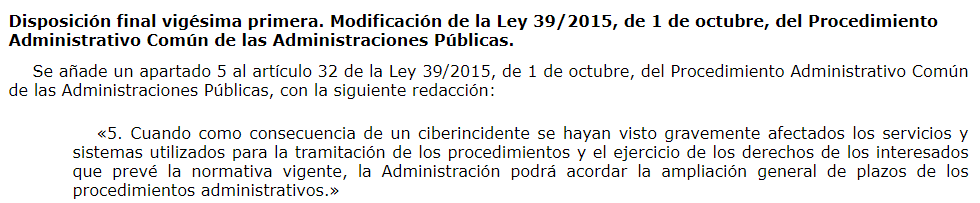 beatrizmorenose's tweet photo. También modifica #LPAC y #LRJSP. https://t.co/SyJR7gE3vt