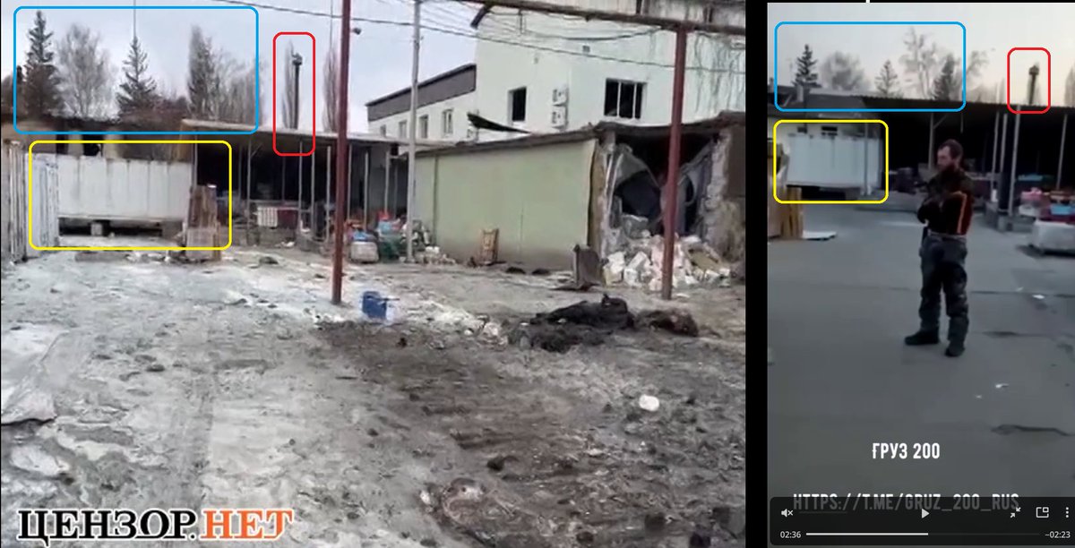 Ok folks, that is important.I am more and more convinced that there is something completely wrong with the video.Here is a footage of the base published on 28/3 (after Ukraine regained control of it).It shows significant damages: the pavement & buildings are destroyed.