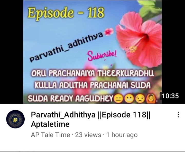 karthikfan21's tweet photo. Our fav script writer @parvathi_adhithya's Epi 118 in AP TALE TIME YT channel. watch &amp; support KSTUDIOS.

#karthikraj #kstudios #karthikraj21kstudios  #iamkarthikraj #supportkarthikraj #supportkstudios #supportkarthikraj21kstudios #westandwithkarthikraj

https://t.co/ZhmAvxlppi https://t.co/LMnbPWt4gY