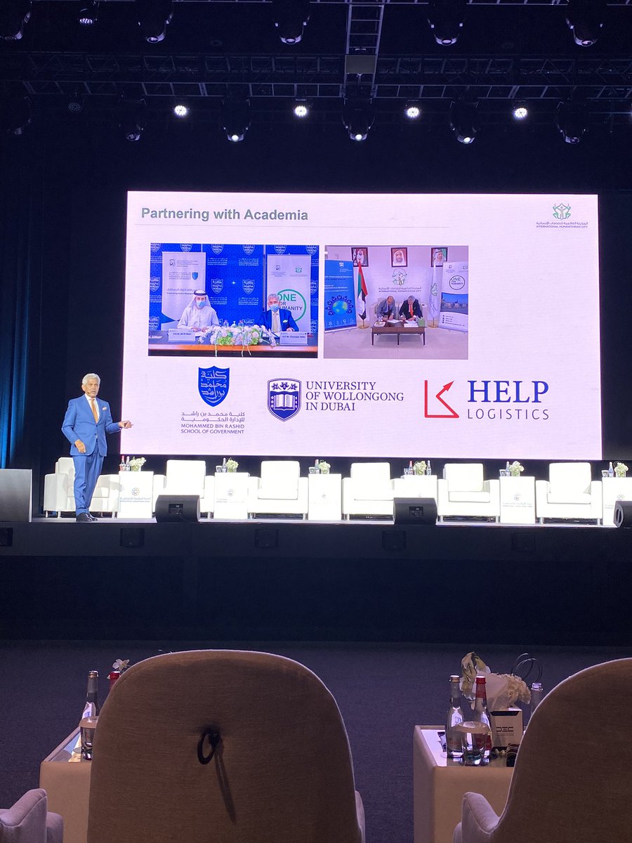 Partnering with Academia <a href="/MBRSG/">MBR School of Gov</a> <a href="/UOWD/">UOWD</a> <a href="/help_logistics/">HELP Logistics</a> Sharing our model to the world at the <a href="/ihsummit/">International Humanitarian Summit</a> @expo2020dubai
