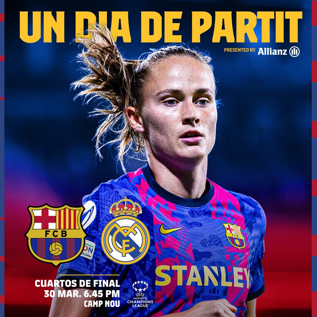 Partits de fc barcelona femení