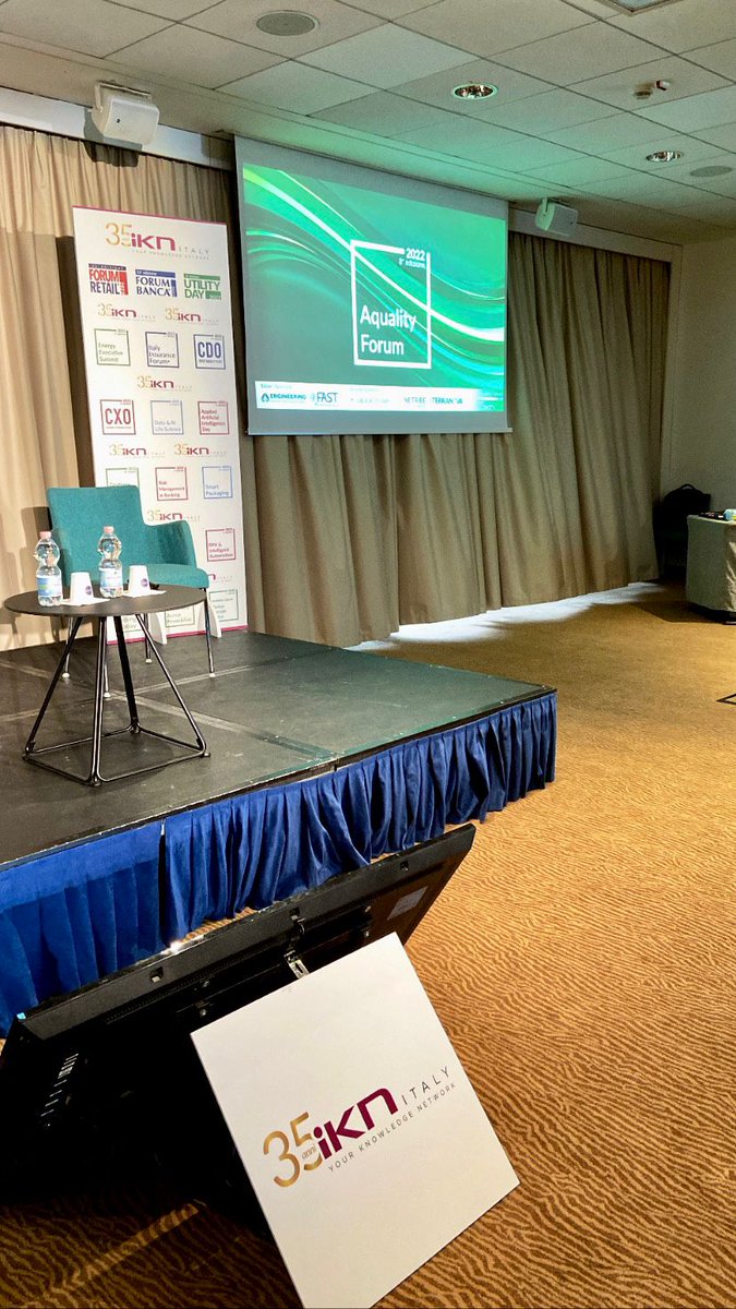 🔥  CI SIAMO 🔥
⚠️Sono iniziati i lavori ad Aquality Forum: l’evento ibrido che riunisce i gestori idrici italiani sul tema della transizione digitale in corso e sugli investimenti infrastrutturali e tecnologici avviati 🌱

Seguici su tutti i nostri canali social!