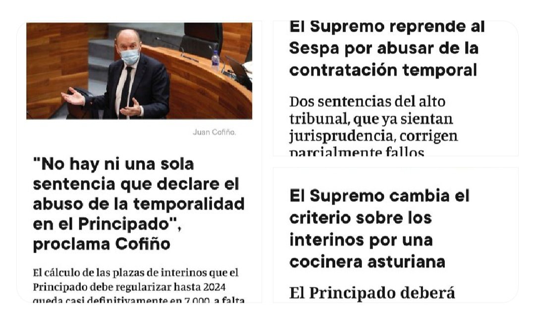 PATTAs___'s tweet photo. @FSA_PSOE debe revisar su fuente de información y evitar que sus políticxs sigan quedando en evidencia:
👉🏻Somos TRABAJADORXS VÍCTIMAS DE ABUSO DE LA TEMPORALIDAD (según TJUE y TS) 
👉🏻LEY 20/2021 NACE PARA dar solución legal a este abuso, ESTABILIZARNOS
@AdrianBarbon 🧐
#FijezaYa https://t.co/kOtRXWsnB4