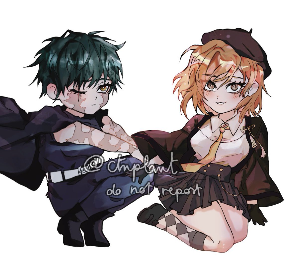 cvnt_bunny's tweet photo. nobamaki keychains done <3 #呪術廻戦 #jjk https://t.co/NUsUyU4YpC
