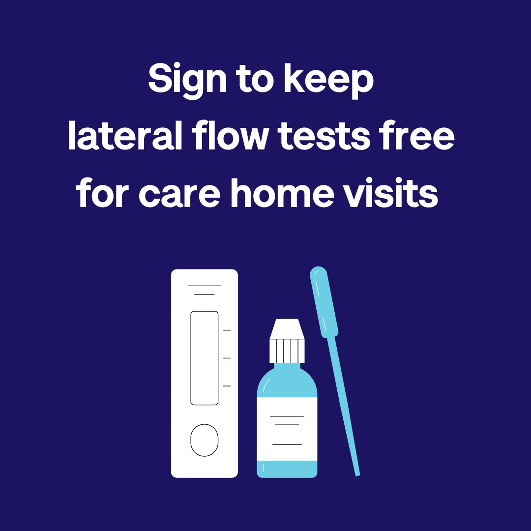 alzheimerssoc's tweet photo. Thank you for the overwhelming support for our campaign to keep lateral flow tests free for care home visitors. 

If you'd like to join the 11,445 supporters who've contacted their MPs, the campaign is open until Thursday 31 March: https://t.co/YBEOXatStj. https://t.co/Qwxozxd0o2