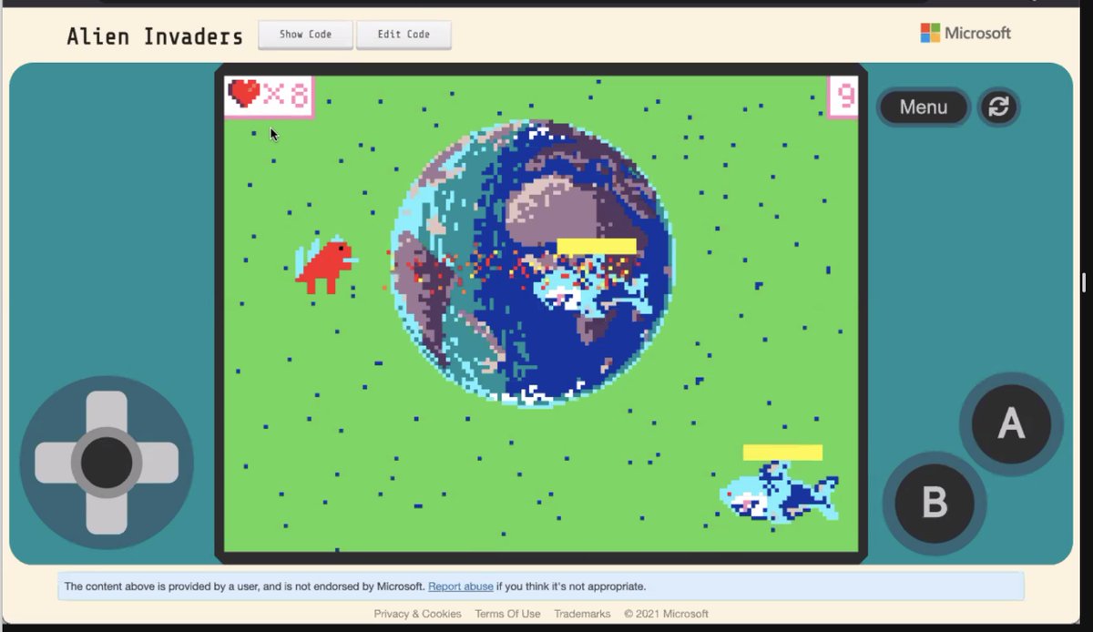 jasonprohaska's tweet photo. Almost a dozen teams from #RCHKschool #RCHKpyp entered the #ESF Game Jam, put together by @stulowe80. Ss connected and collaborated on their passions with #makecodearcade #MakeCodeChat @MSMakeCode #arcade. Hard to know who had more fun...the Ss or Stu when playing all the games?! https://t.co/HoaEuueyV7