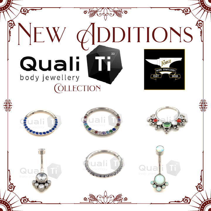Forge_Jewellery's tweet photo. Following on from yesterday's announcement of the new AU 14kt Gold Collection we have added some new stunners to their Titanium pieces too including their first ever Threadless Labret
https://t.co/EfcLyzFYJe https://t.co/q388fzTjKx