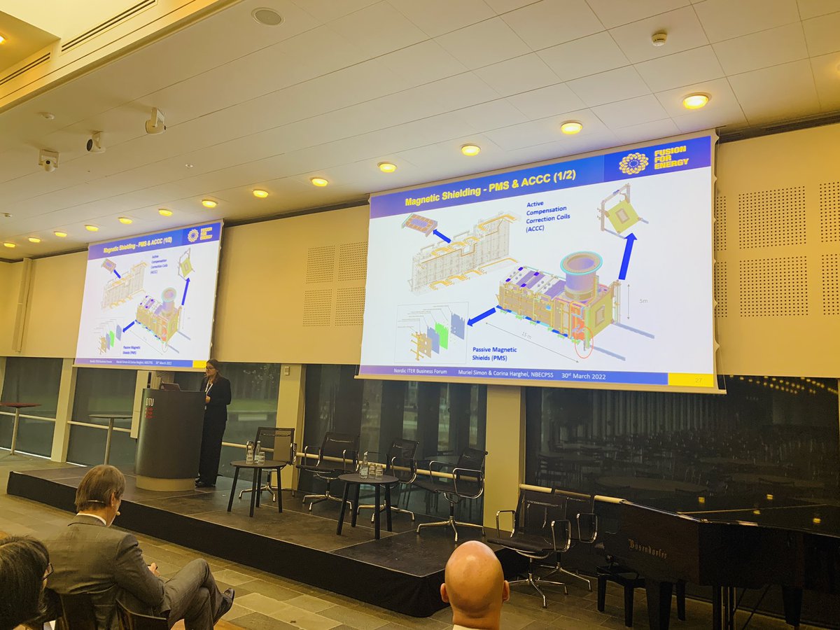 edavidsen's tweet photo. @ITER business forum @DTU engaging companies in engaging in #fusionforenergy. @BigScienceDK https://t.co/YZOreBszz7
