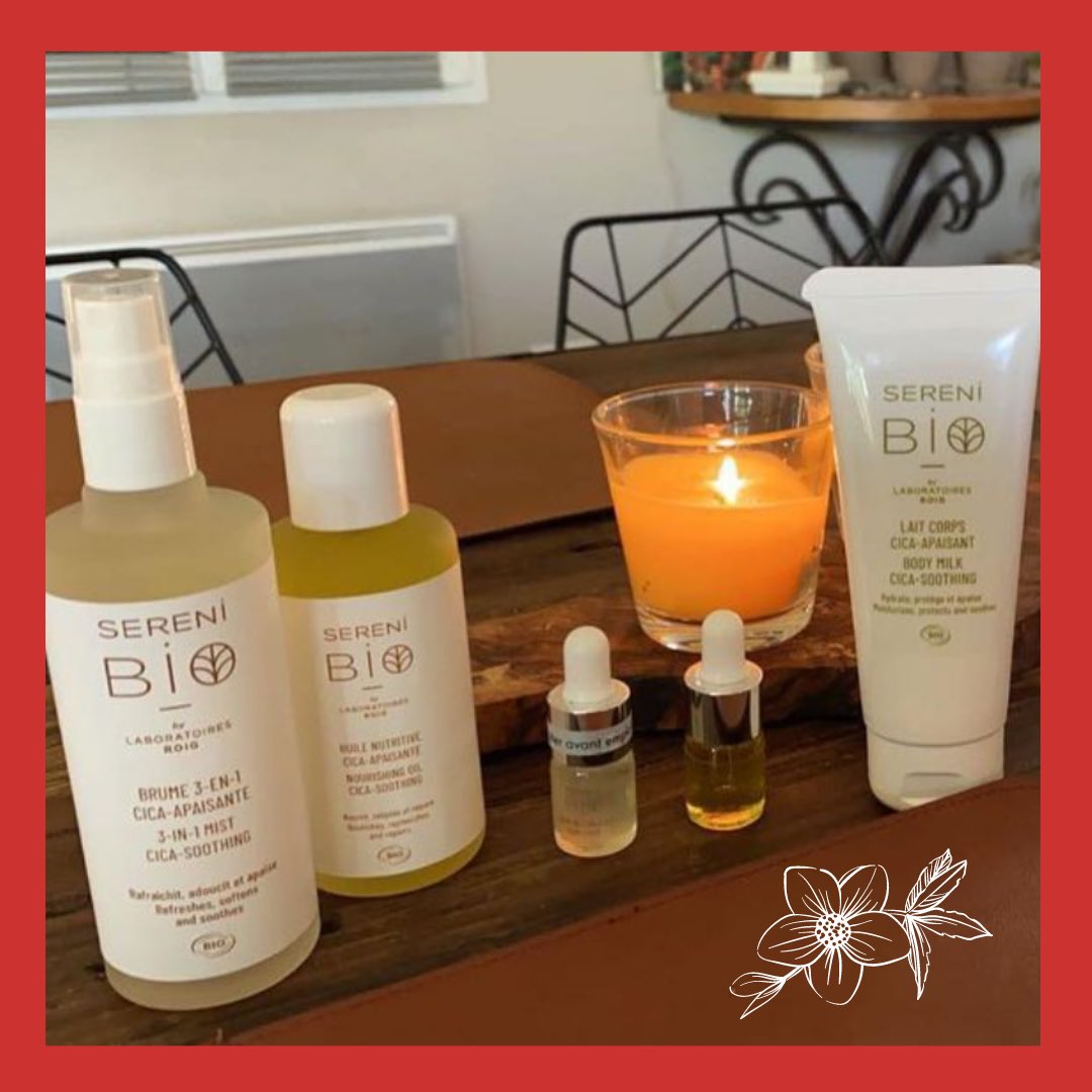 [PHOTO DU JOUR] Merci beaucoup Anne-Aël pour cette très belle photo et ce retour complet sur les produits #Serenibio ! 🌿
Il s’agit de produits bio, fabriqués en France destinés aux peaux fragilisées pendant et après les traitements en cancérologie. 🌹
📷 Anne-Aël