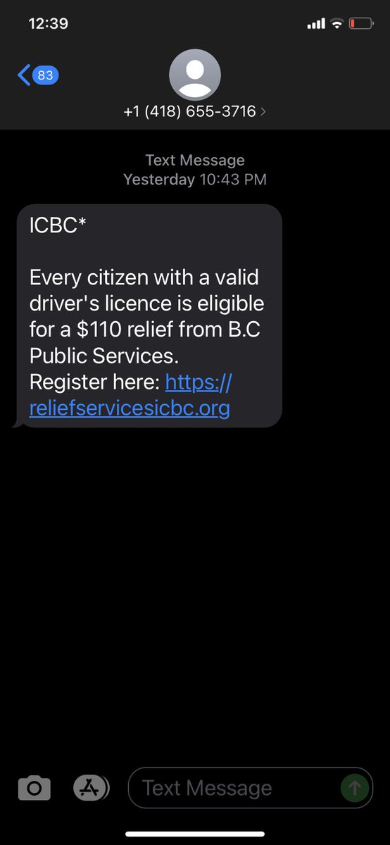 Don’t fall for this people. #icbc #scam #canada