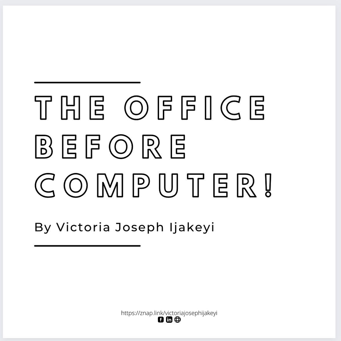 victoriaisocial's tweet photo. What do you know about the office before computers? Share in the comment session.
#wednesdayflashback
#wcw
#lsetf
#usadf
#ddi
#employability
@leapworldgroup
@lsetf
@usadf
@ddi https://t.co/7mcth4HsTg