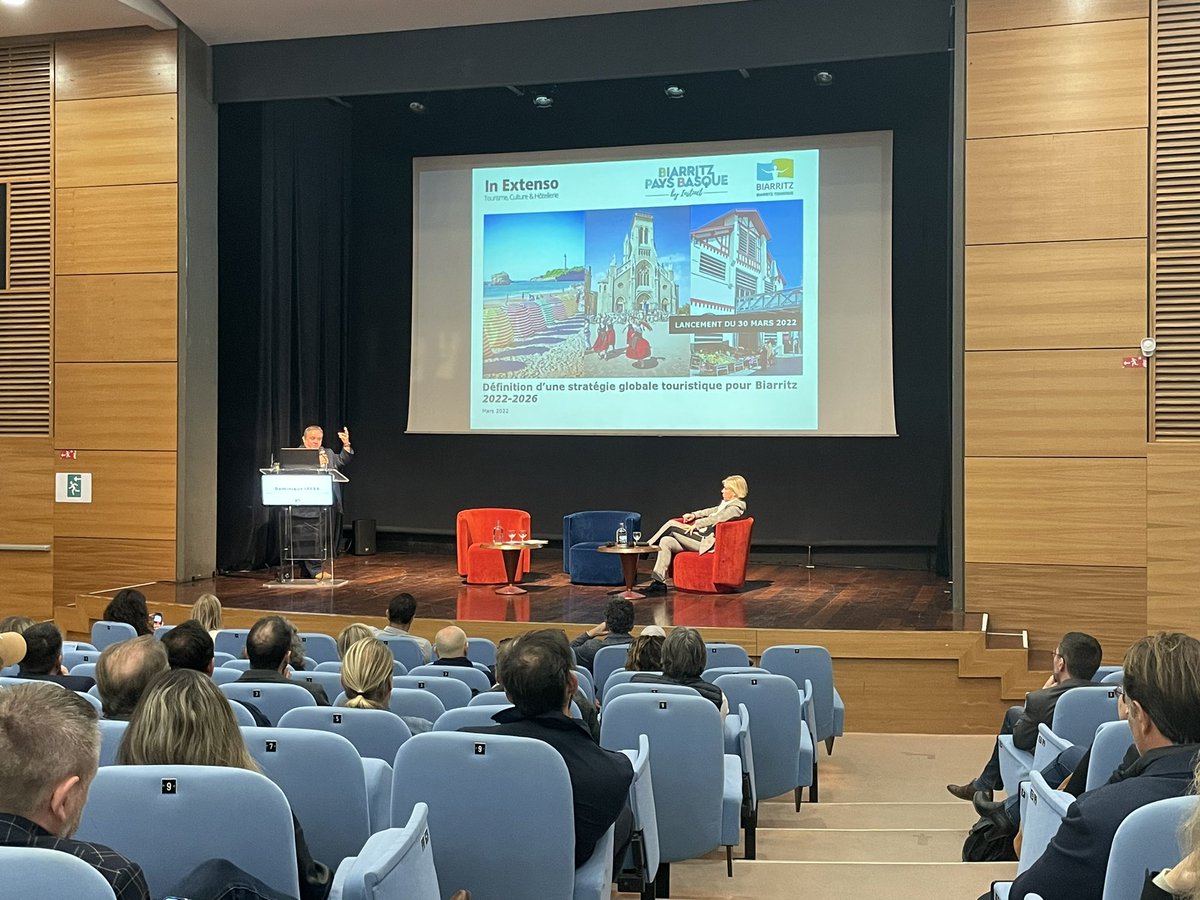 Destination Biarritz (@destinationbtz) on Twitter photo Lancement ce matin par @BtzTourisme de l’élaboration de la stratégie de développement touristique 22-26 en présence de <a href="/BtzMaider/">Maider AROSTEGUY</a>, Maire de Biarritz, de Geneviève Fontaine, Directrice Générale de @BtzTourisme, du cabinet <a href="/InExtenso_TCH/">In Extenso TCH</a> . Lancement ce matin par @BtzTourisme de l’élaboration de la stratégie de développement touristique 22-26 en présence de <a href="/BtzMaider/">Maider AROSTEGUY</a>, Maire de Biarritz, de Geneviève Fontaine, Directrice Générale de @BtzTourisme, du cabinet <a href="/InExtenso_TCH/">In Extenso TCH</a> .