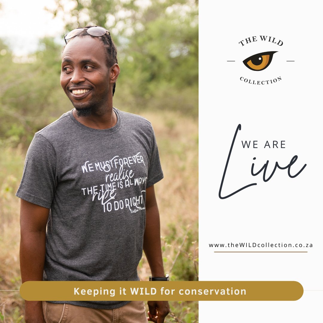 WildCollection_'s tweet image. OFFICIAL LAUNCH: The WILD Collection is LIVE! 

We are incredibly excited to introduce our new lifestyle apparel and clothing brand that contributes to real conservation where it’s needed most. 

SHOP NOW: thewildcollection.co.za

#TheWILDCollection