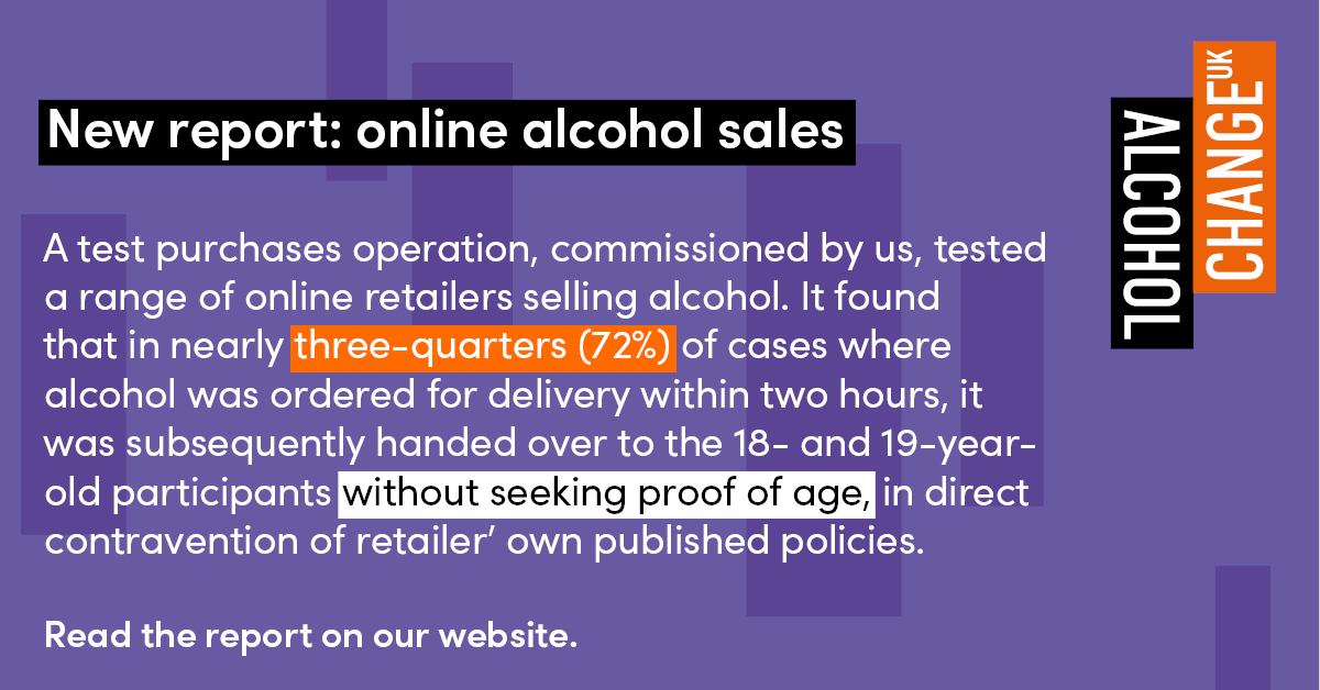 📣New report📣 Our report published today says online alcohol retailers are not doing enough to prevent children acquiring alcohol: alcoholchange.org.uk/publication/de…
#DeliveringAProblem A thread: