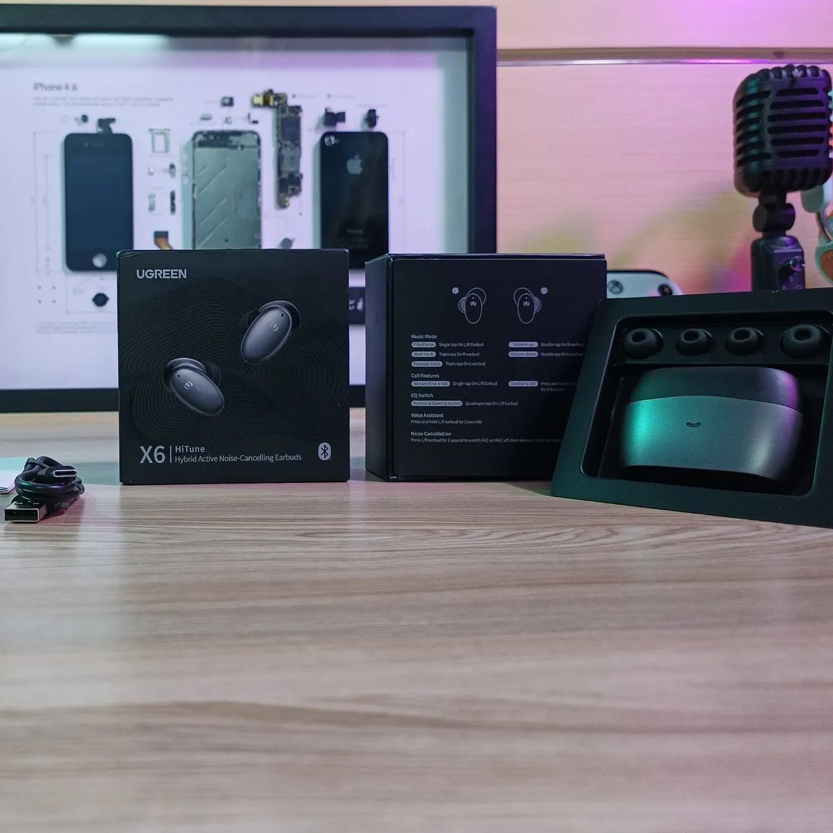UGREENOfficial's tweet photo. "This Ugreen HiTune X6 ANC Wireless Earbuds are something I would recommend if you want clear yet big sound."
📷IG: @techway1
🎧: https://t.co/tAqCfJIhlF

#Ugreen #HiTune #UgreenX6 https://t.co/ueey1a5ktK