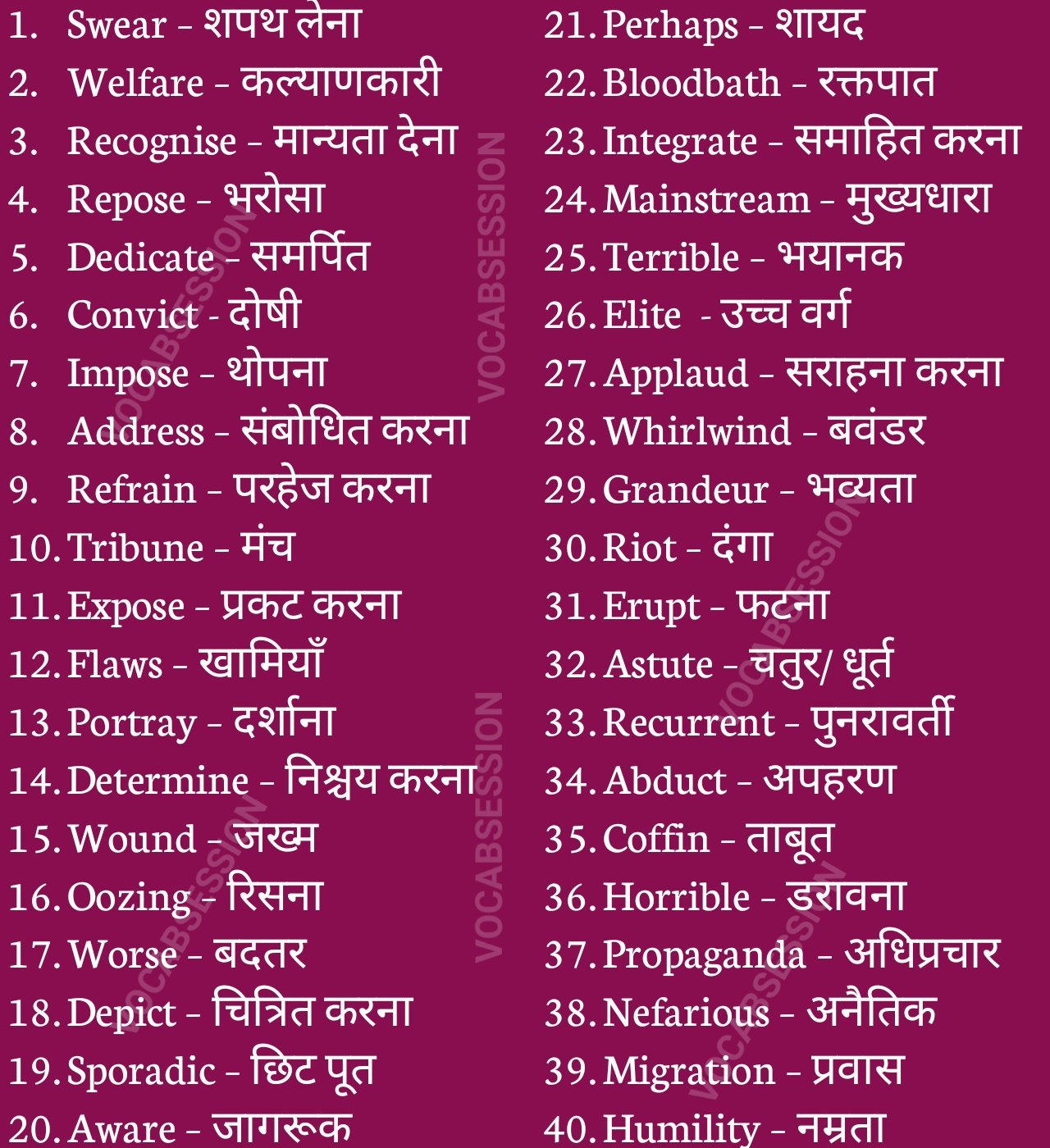 Daily use 2024 word meaning