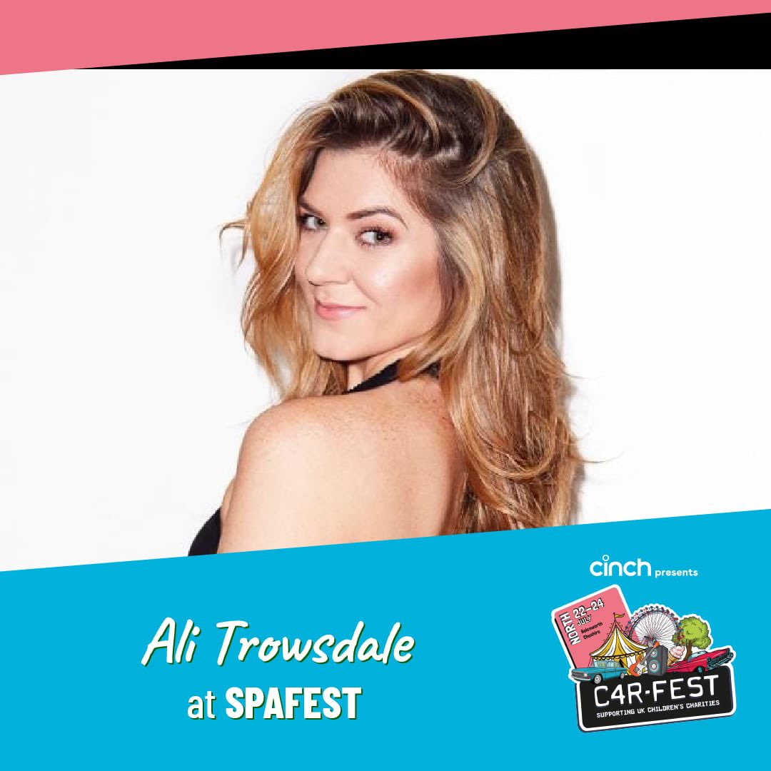 Ali_Trowsdale's tweet photo. I'm delighted to be attending @Carfestevent

A weekend packed to the brim with activities for every member of the family, it’s the biggest fundraising festival in the UK. Join me at @cinchuk presents CarFest this summer?!

Tickets are on sale now https://t.co/O8rXYPtXtU https://t.co/Q66Kj6wErH