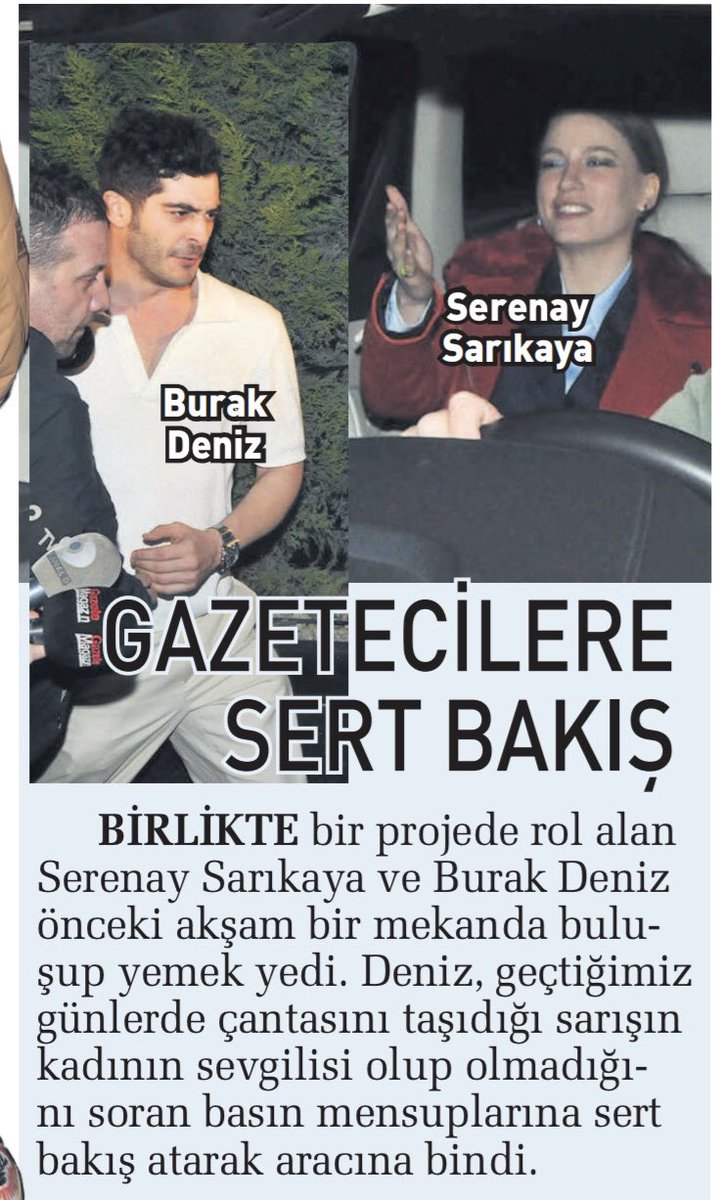 Burak_TrFanlari's tweet photo. Oyuncu #BurakDeniz, yine gecelerdeydi. Hakkındaki aşk sorularına bozulan Deniz, sert bakışlar atarak, suskunları oynadı. https://t.co/0rEVYnXa19