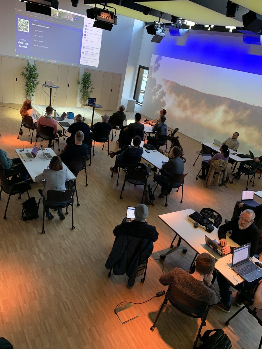 Day 2 of the  #Gothenburg partner meeting at @JohannebergSP 
Some fantastic facilities allowing a totally interactive hybrid meeting.