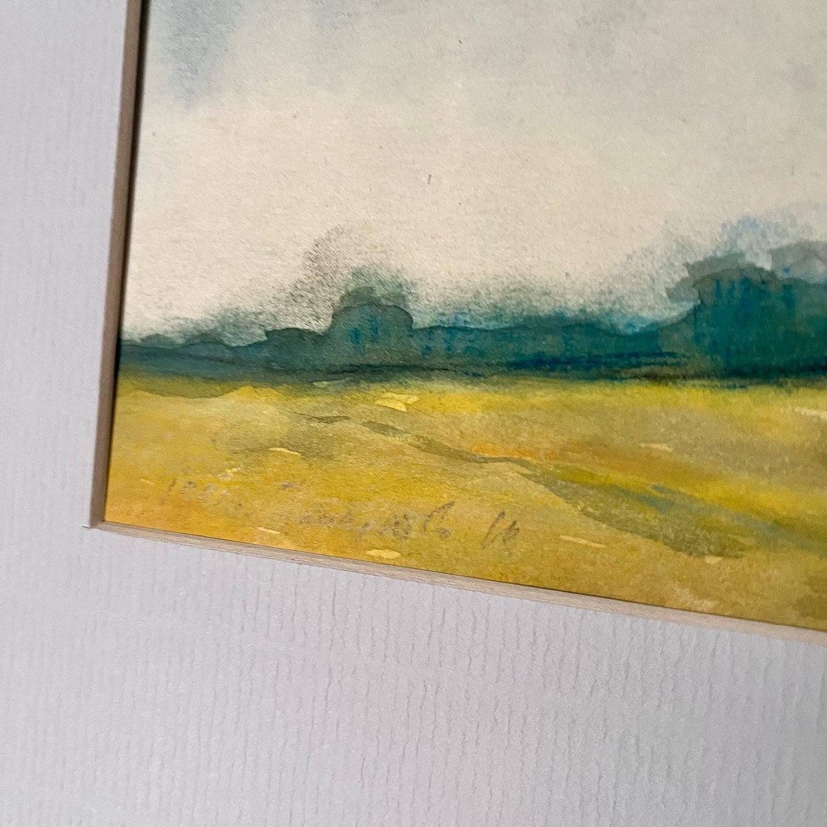 Пейзаж. 1993 год.
(бумага, акварель, пастель)

#watercolor #акварель #живопись #этюд #пейзаж #пхусавицкого #phu_savitskogo