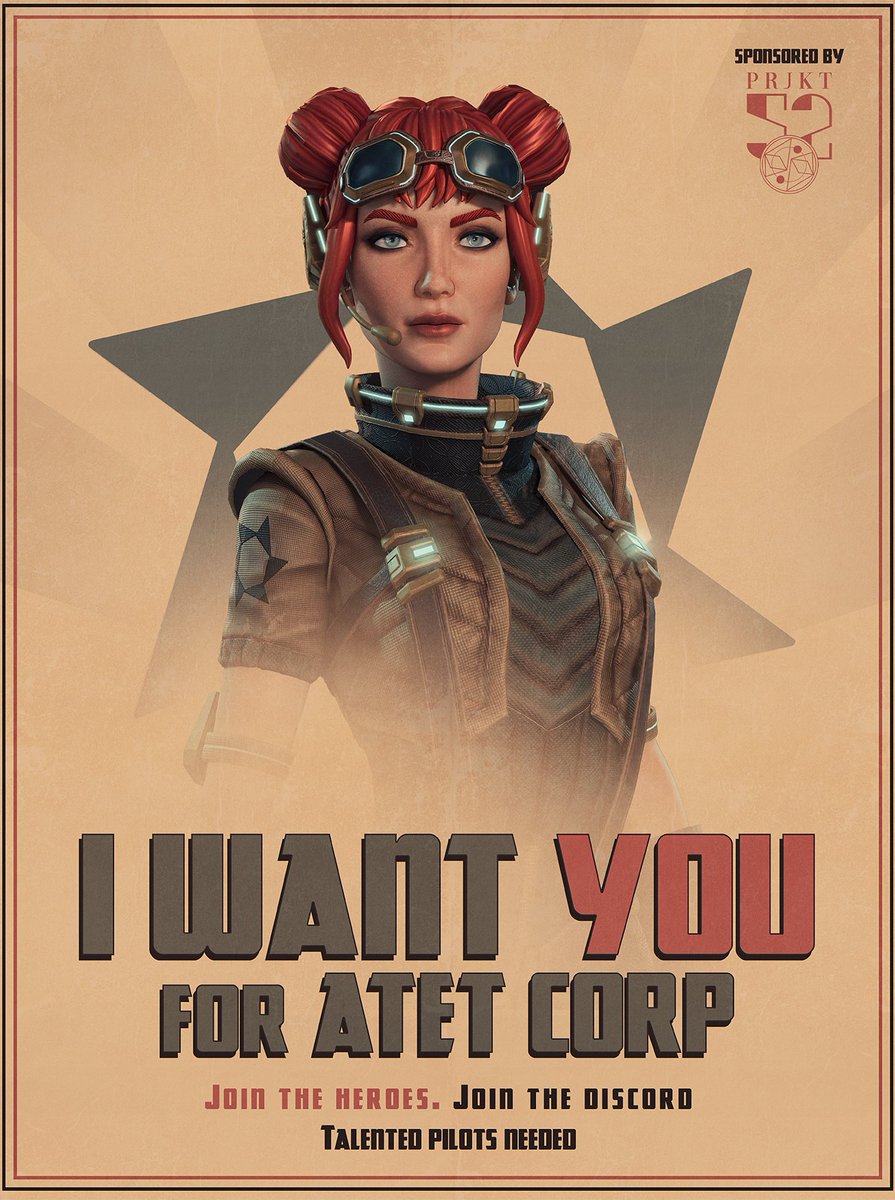Morning Pilots, The Atet is always looking for more recruits. Make sure to follow and sign up for more announcements soon. 

#prjkt52 #nftart #NFTdrop