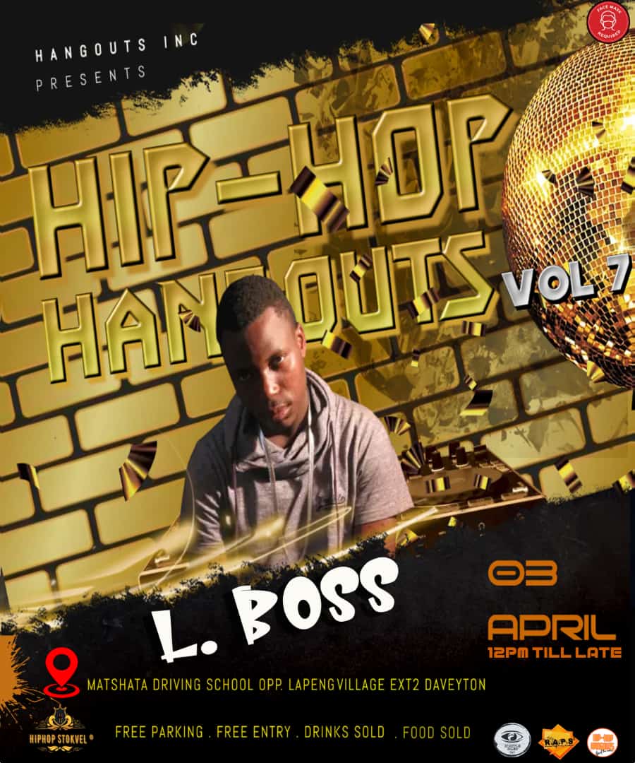 hiphophangouts's tweet photo. #HipHopHangOuts is Uniting Hoods, all in the name of #HipHop. With Phup-City REP @LBoss x Soweto's very own @Magladsa1 x 1 of Ekurhuleni's Finest @SbudaDeluxe behind the decks, WE guarantee a VIBE on VOL.7 this coming SUNDAY! https://t.co/fdhmOlAgMk