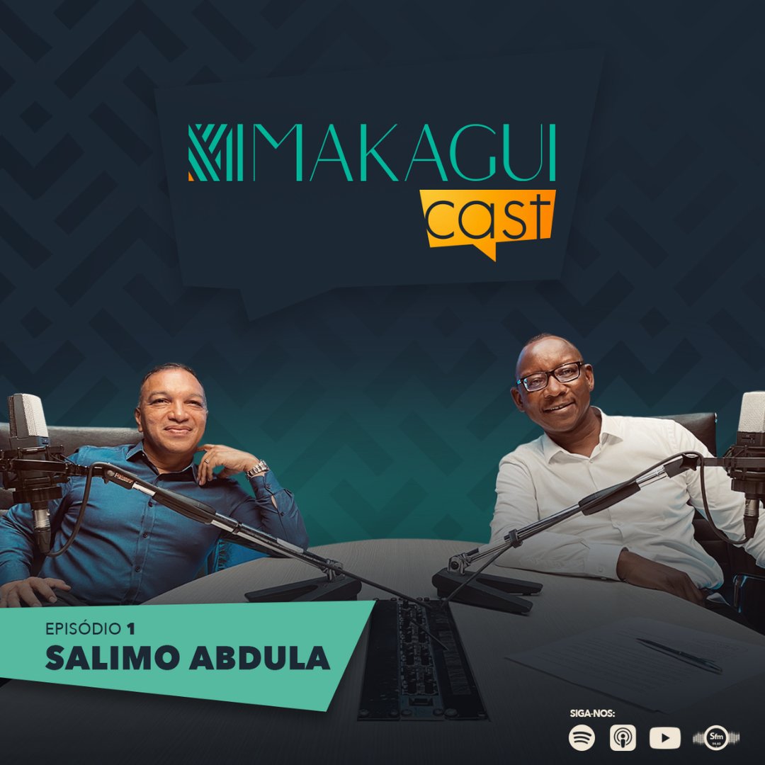 Danielsoico's tweet photo. Está no ar o primeiro episódio do MakaguiCast que conta com um convidado especial, Salimo Abdula.

O podcast está disponível no Spotify através do link: https://t.co/FVdGXzZkgb https://t.co/Rvdfy89qs2