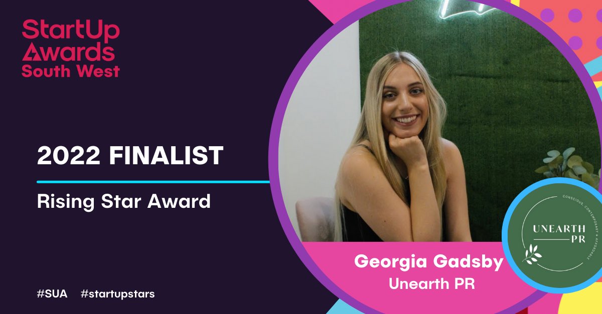 Opened my emails this morning to find <a href="/unearthpr/">Unearth PR | Brand & Digital PR Agency</a> has been shortlisted for the Rising Star Award at <a href="/StartUpNational/">StartUp Awards</a> 🥳

Over 2,500 entries and we’ve made it to the final shortlisted 14 🤯 #sua #startupstars