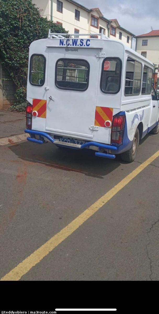 10:56 So Nyayo estate denied entry to Ncwsc meter readers due shortage. they have gone ballistic and turned out lovely estate as a battle ground. Tear gassing children in various courts. <a href="/NairobiWater/">Nairobi Water</a> <a href="/NMS_Kenya/">Nairobi Metropolitan Services, NMS</a>   via <a href="/teddyobiero/">Teddy Obiero</a>