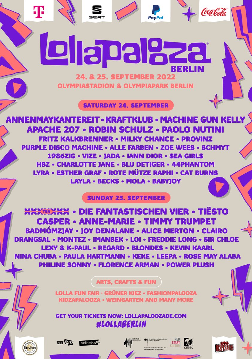 Lollapalooza Berlin tweet media