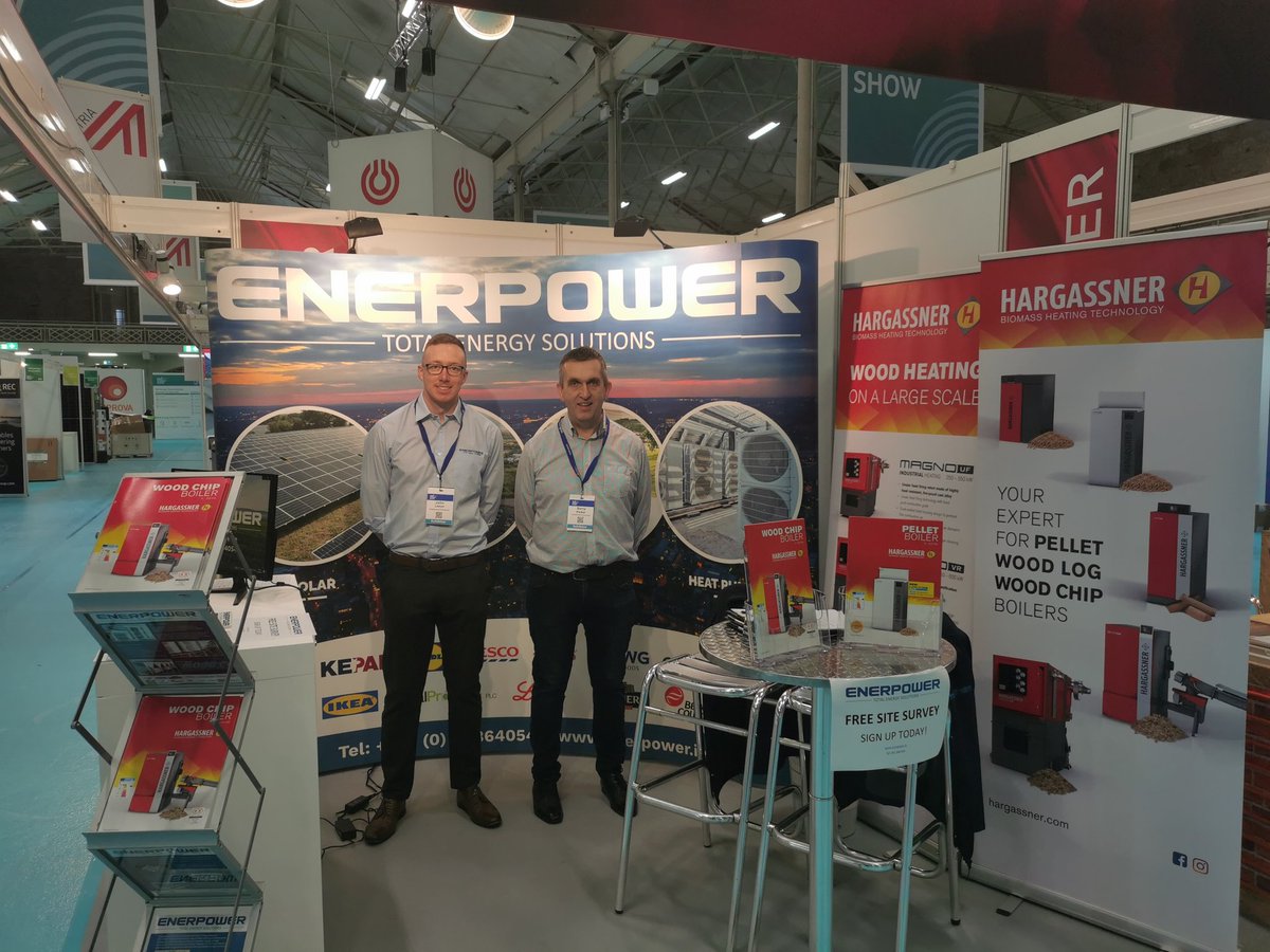 Enerpower_ie's tweet photo. We are here @TheRDS for the @SEAI_ie energy show. Come and speak to one of the team today.
#renewableenergy #solarpv #biomass #heatpumps #enerpower #renewables https://t.co/h62T9zzJqj