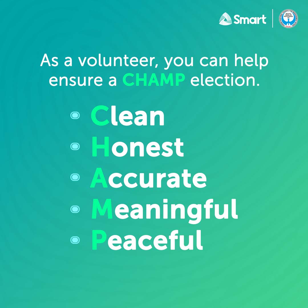 LiveSmart's tweet photo. If you’re still looking for ways to make an impact this National Election, sign up now and be a #PPCRVVolunteer. Together, we can #LiveSmartVoteSmart and ensure a fair and proper 2022 elections.

For more information about each volunteer role visit: https://t.co/D11OoflHvI https://t.co/0KnIJ17hGN