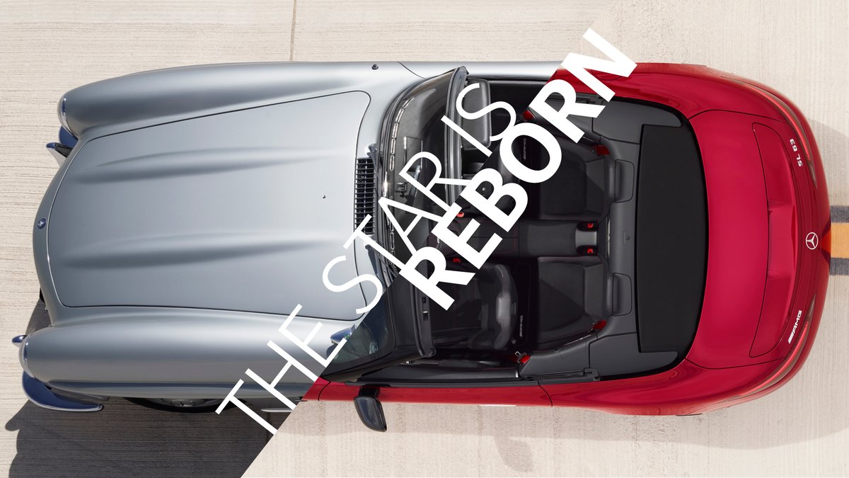 MercedesAMG's tweet photo. Icons past &amp; present – the all-new Mercedes-AMG SL 63 4MATIC+.

#TheStarIsReborn #SLFAMILY #MercedesAMG #AMGFocus #SL #AMGSpirit

[WLTP: Kraftstoffverbrauch kombiniert: 13,0–12,5 l/100 km | CO₂-Emissionen kombiniert: 294–282 g/km | https://t.co/1hjefj6xrW] https://t.co/NoLRFqUTEz