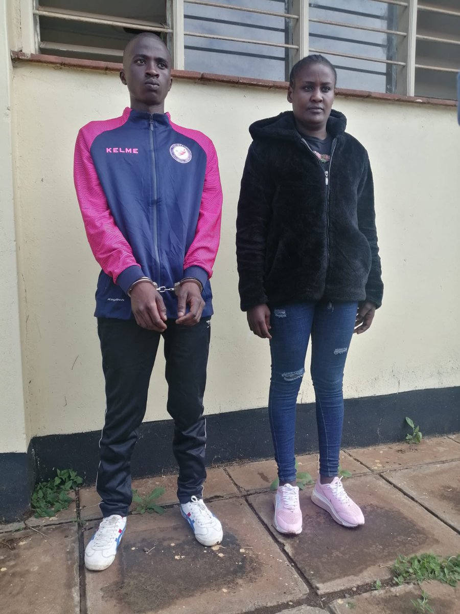 DCI_Kenya's tweet photo. Baby David’s Killers Arrested 

Following overwhelming public outrage on social media over the brutal murder of baby David Ndung’u, whose lifeless body was dumped at Mama Lucy Kibaki hospital last month, detectives have arrested the perpetrators . https://t.co/8IV02bG3pV
