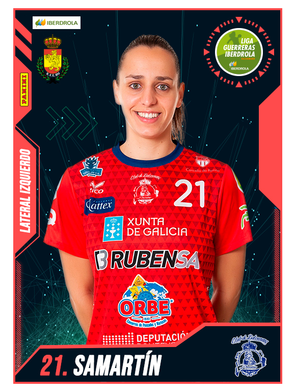 🖼️ #CromodelDía #MyPaniniGuerreras 💚

2⃣1⃣5⃣ <a href="/SaraiSamartin21/">Sarai Samartin</a> - <a href="/BmPorrino/">Club Balonmán Porriño</a> 
  
#SheLovesHandball
