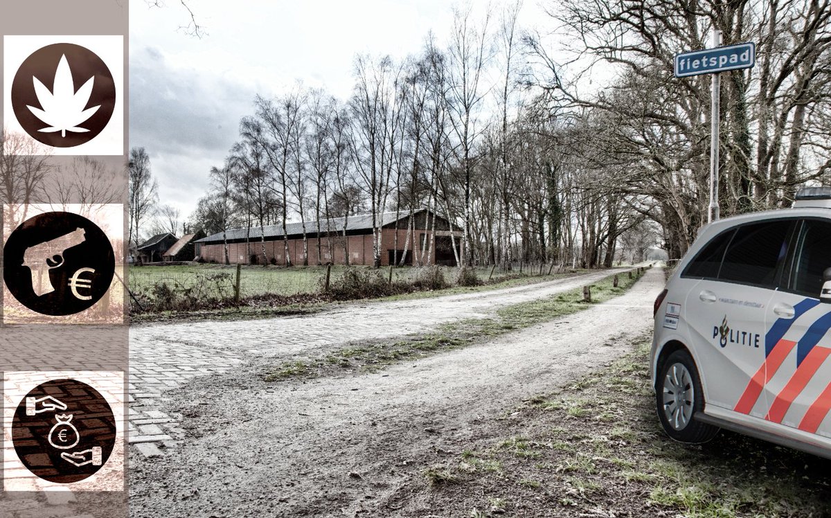 Ondermijning in het buitengebied! 
Weet aan wie je je schuur verhuurt. Uit het criminele circuit ontsnap je moeilijk. Je kunt maar één keer nee zeggen. 
Ben je benaderd, bel de politie 0900-8844 of meld misdaad anoniem 0800-7000