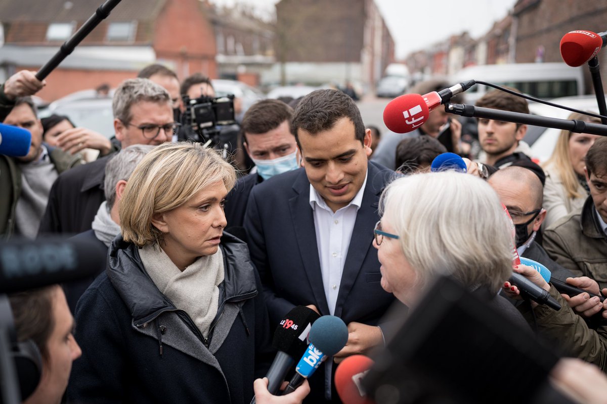 « Présidente de la République, il n'y aura plus aucune zone de non droit dans notre pays. »

📍 <a href="/vpecresse/">Valérie Pécresse</a> était à Roubaix pour rappeler que la République est partout chez elle !

🇫🇷 Les 10 et 24 avril, je vote #Pecresse2022 !
