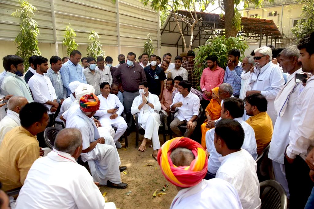 SachinPilot's tweet photo. आज सुबह https://t.co/tK6tRBuahc