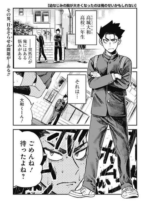 『幼馴染みの胸が大きくなったのは俺のせいかもしれない』(1/9) 