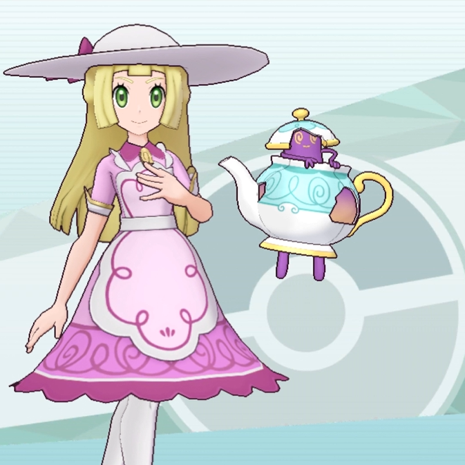 リーリエ （スペシャル）＆ポットデス」のEXカラー衣装とバディーズ