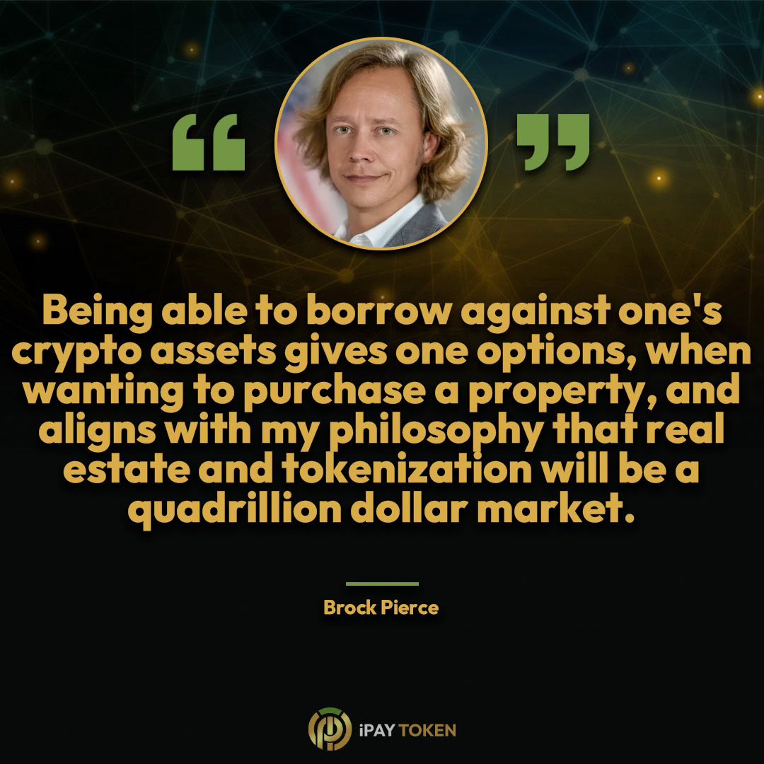 iPay_Token's tweet photo. Via @brockpierce #iPayToken https://t.co/jOjQdTyMH1