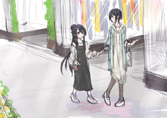 #今月描いた絵を晒そう
ラクガキばっかー 