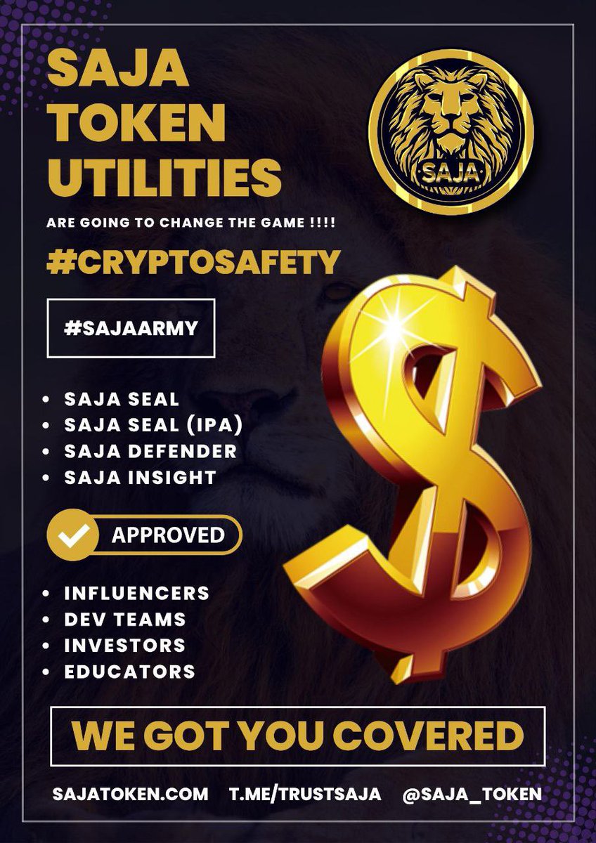 tommy2c4's tweet photo. @WhaleEverything @saja_token. Great entry point. Utilities in development.
#sja #sajaarmy #sajainsight #sajadefender #sajaseal https://t.co/gpGZXpImYc