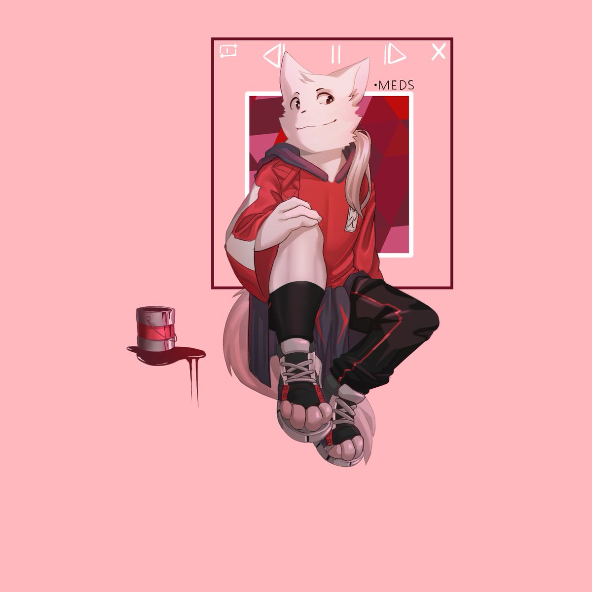 MinorMeds's tweet photo. haha used @crapthatdraws pfp and made one of my own to give myself that dripppppp https://t.co/2B4eLqYP0q