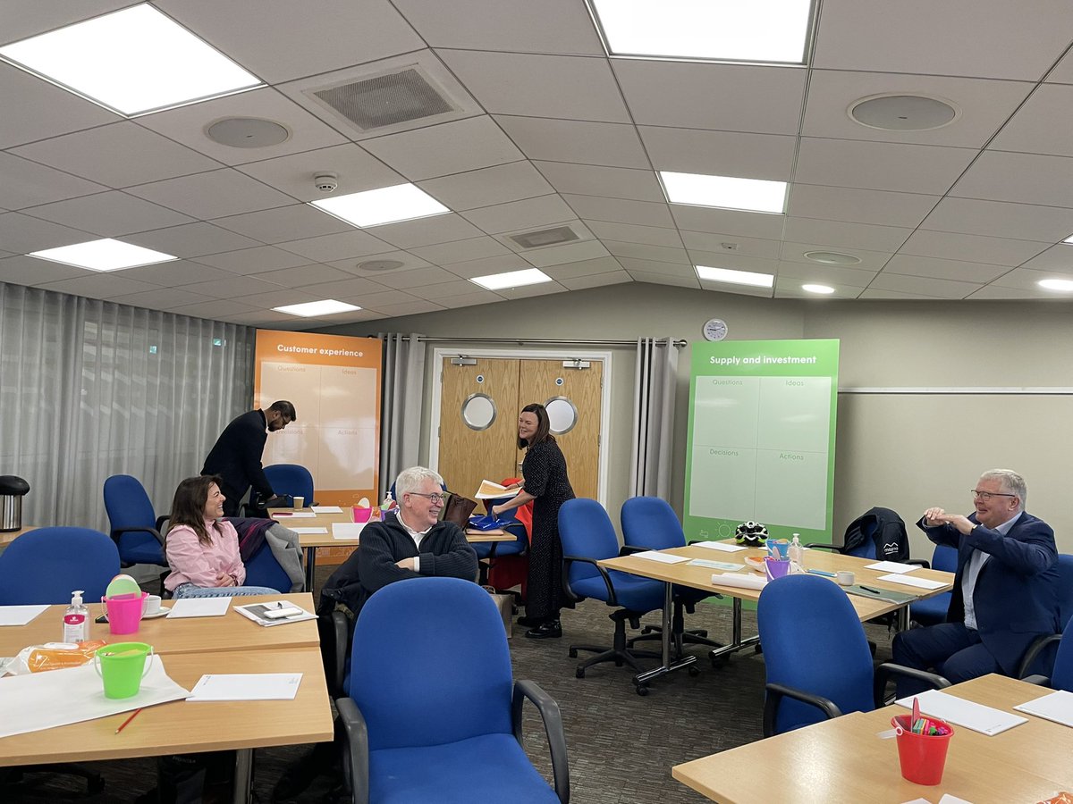 Preparations under way for today’s Magna Board conference #teammagna <a href="/RNLI/">RNLI</a>