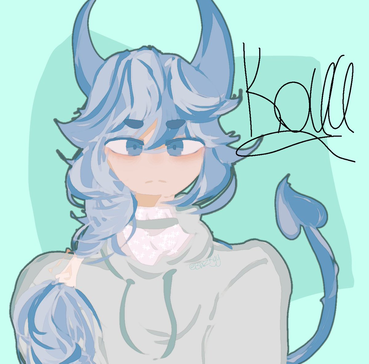 Hi I'm Kouu and decided to join the twitter art community! Here is an oc I'll be using from now on!

Hope we can get to know each other!
#arttwt #artmoots #artshare #ArtistOnTwitter