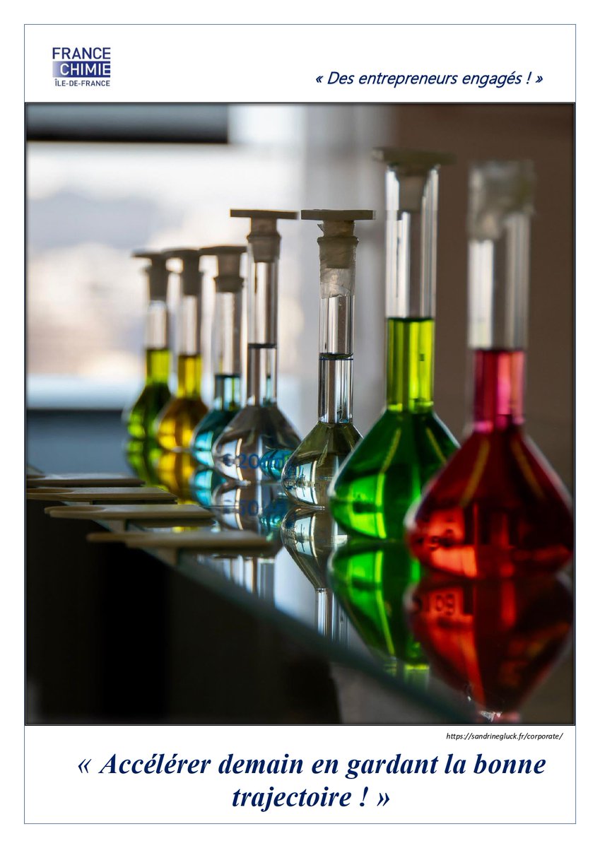 Accélérer 🚀 demain en gardant la bonne trajectoire !

Consultez les objectifs prioritaires 2022 de France Chimie Ile de France !

chimie-idf.fr/Actualites-pub… 

<a href="/SylvieLatieule/">Sylvie Latieule.</a> <a href="/Medef_IDF/">MEDEF Île-de-France</a> <a href="/GScheiber/">GEORGES SCHEIBER</a>